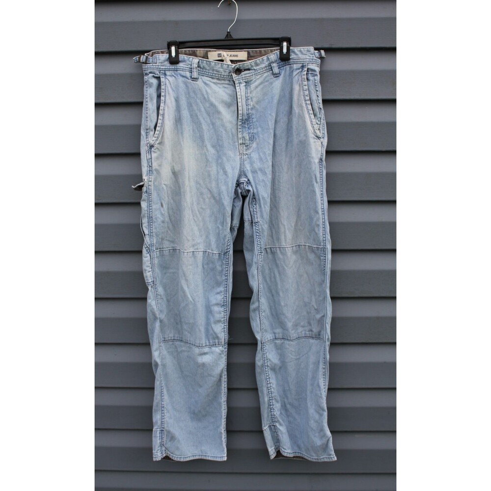 Retro Gap 34x32 Boot Cut Fit Baggy Ultra Soft Hidden Camo Lined Reinforced HTF